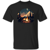 Outdoor Enthusiast Enjoying A Peaceful Camping Trip Under The Stars Unisex T-Shirt