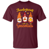 Thanksgiving With My Gnomies, Thanksgiving's Day Unisex T-Shirt