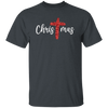 Red Glitter Christmas, Pastor Gift, Merry Christmas, Red Christian, Trendy Chrismas Unisex T-Shirt