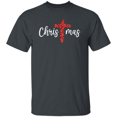 Red Glitter Christmas, Pastor Gift, Merry Christmas, Red Christian, Trendy Chrismas Unisex T-Shirt