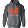 Day Without Boxing, Boxing Love Gift, Thai-Boxer, Kickboxer Lover Pullover Hoodie