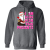 I Am Here For The Presents, Funny Santa Claus, Cute Santa, Merry Christmas, Trendy Chrismas Pullover Hoodie