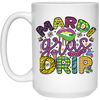 Mardi Gras Drir, Mardi Gras Holiday, Mardi Gras Day White Mug