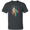 Mountain Bike, American Flag Vintage, Retro Style, Love Bikes, Best Bike Unisex T-Shirt