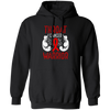 Colon Cancer Gift, Warrior Awareness, Ribbon And Gloves, Throat Cancer Pullover Hoodie