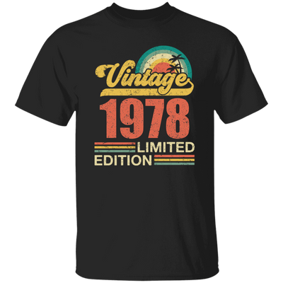 Hawaii 1978 Gift, Vintage 1978 Limited Gift, Retro 1978, Tropical Style Unisex T-Shirt