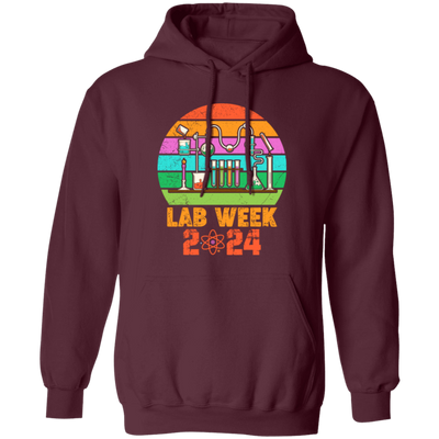 Lab Week 2024, Love Laboratory, Love Chemistry Pullover Hoodie