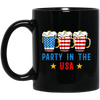 Party In The USA, American Party, American Beer Black Mug