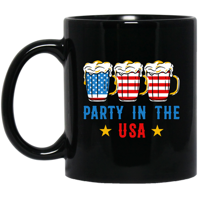 Party In The USA, American Party, American Beer Black Mug