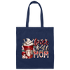 Gift For Mom, Mother's Day Gift, Best Mom Gift, Coffee Lover Gift, Best Baseball Lover Canvas Tote Bag