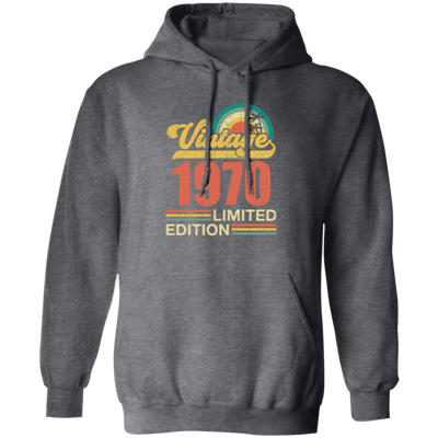 Hawaii 1970 Gift, Vintage 1970 Limited Gift, Retro 1970, Tropical Style Pullover Hoodie