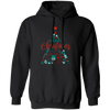 Christmas Tree, Christmas Pattern, Modern Christmas, Merry Christmas, Trendy Christmas Pullover Hoodie