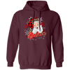 I Believe In You, Christmas Snowflake, Santa Claus, Merry Christmas, Trendy Christmas Pullover Hoodie