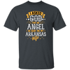 I Asked God For Angel, He Sent Me My Arkansas Wife, My Best Wife, Lover Gift Unisex T-Shirt