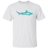 Diving Gift, Diving Silhouette, Shark Lover, Diver Gift Unisex T-Shirt