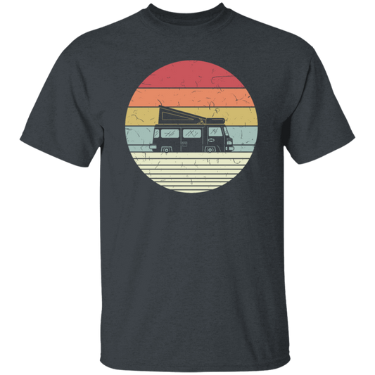 Camp Bus, Camping Bus, Retro Bus Go To Camp, Cool Bus For Family Campers Unisex T-Shirt