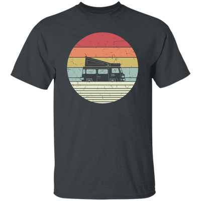 Camp Bus, Camping Bus, Retro Bus Go To Camp, Cool Bus For Family Campers Unisex T-Shirt