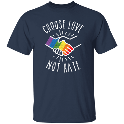 Choose Love Not Hate, Pride's Day Gifts, Lgbt Peace Unisex T-Shirt