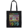 Birthday Gift April 1979, Love Cassette 1979 Canvas Tote Bag