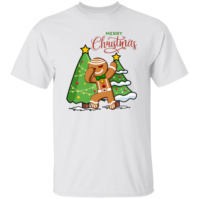 Funny Gingerbread, Dabbing Gingerbread, Funny Christmas, Merry Christmas, Trendy Christmas Unisex T-Shirt