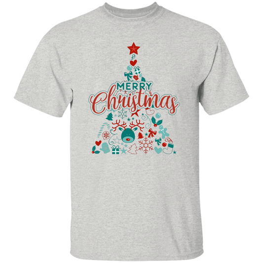 Christmas Tree, Christmas Pattern, Modern Christmas, Merry Christmas, Trendy Christmas Unisex T-Shirt