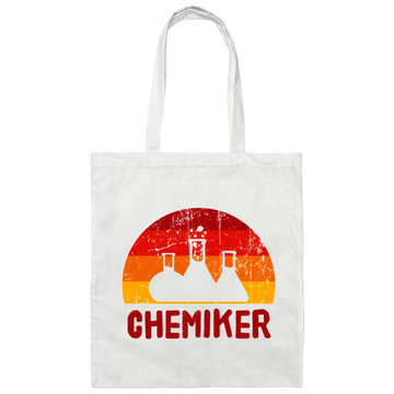 Chemistry Best Gift, Chemistry Science, Chemiker Gift, Retro Chemistry Canvas Tote Bag
