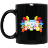 Win Bingo Game, Loud Yelling, Love Lucky Game Black Mug