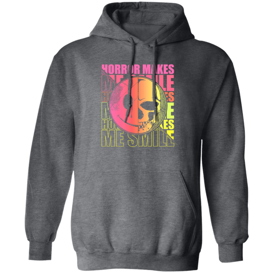 Horror Film, Festival Halloween, Zombie Fan Gift, Neon Style Pullover Hoodie