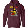 Love Cute Banana, Peel The Beat Cute Banana Drummer Pullover Hoodie