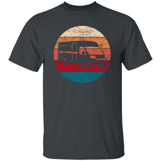 Camper Retro, Camping Vintage, Sun Gift For Camping Lover, Like To Camp Unisex T-Shirt