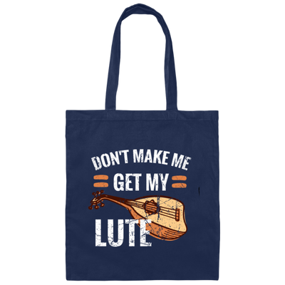 Vintage Lute Gifts, Lute Players Gift Instrument Canvas Tote Bag