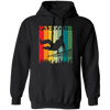 Parkour, Retro Surfing Player, Surfer, Surfing Team Pullover Hoodie