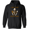 I Just Want Untilit's Quiet, Skeleton Reading Books Pullover Hoodie