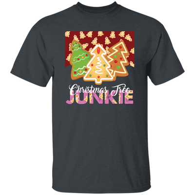 Christmas Tree Junkie, Xmas Tree Gingerbread, Gingerbread Lover, Merry Christmas, Trendy Christmas Unisex T-Shirt