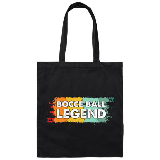 Bocce Ball Legend, Legendary Bocce, Boccie Ball, Bocci Ball 1 Canvas Tote Bag