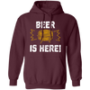 Beer Is Here, Gift For Beer Lovers, Big Beer Here, Love Beer Gift Pullover Hoodie