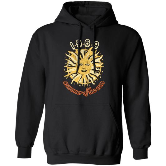 1969 Gift, Summer Of The Sun, Love Sun Gift, Gift For 1969 Best Love Pullover Hoodie