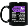 Scientist Hourly Rate, Funny Scientist, Best Of Science Black Mug