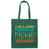 Retro Sound Engineer Because Musicians Need Heroes Too Canvas Tote Bag