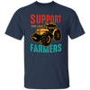 Support Your Local Farmer, Farming, Retro Farmer Unisex T-Shirt