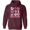 Howdy Valentine, Love Cowboy, Cowboy Valentine Pullover Hoodie