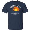 Feeling A Little Salty, Feel The Beach, Retro Beach Unisex T-Shirt