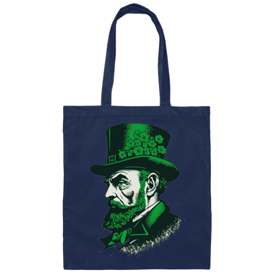 Patrick Lover, St Patrick, Men Of Patrick Day, Shamrock Hat Lover Canvas Tote Bag