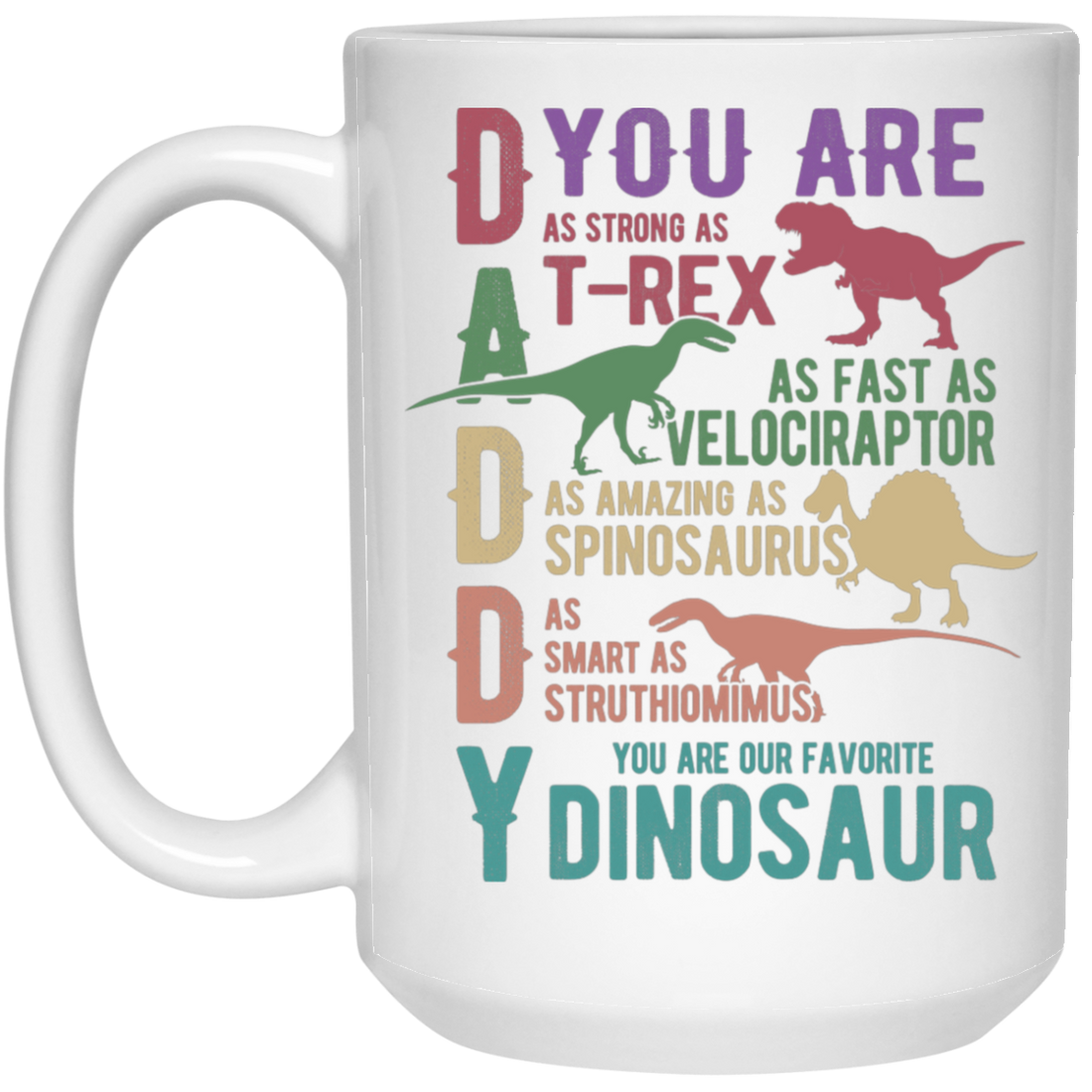 Daddy Lover, Retro Dad Gift, Father's Day Gift White Mug