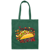 Love Tacos My Valentine Is Tacos My Tacos Canvas Tote Bag