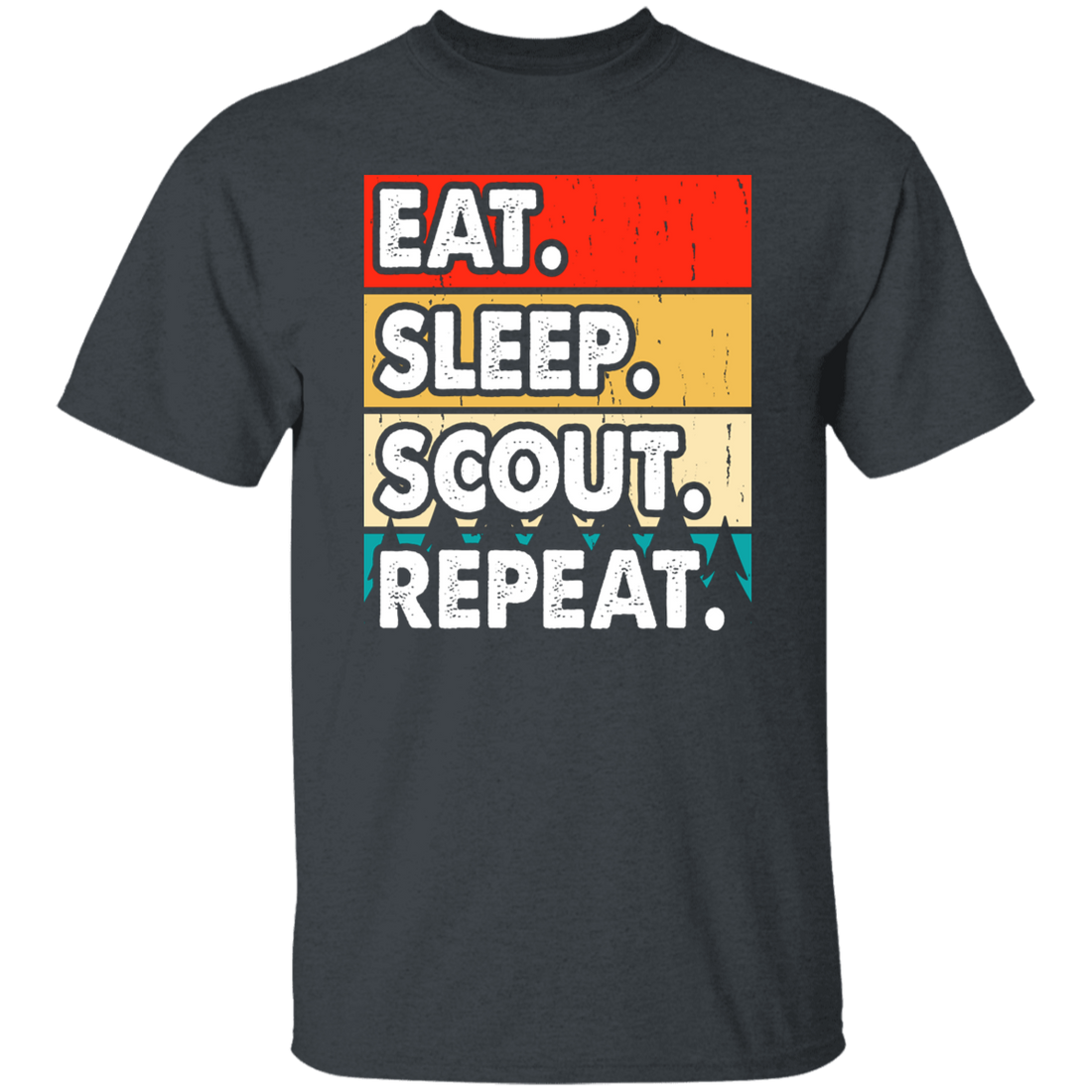 Eat Sleep Scout Repeat, Retro Scout, Scout Camping Unisex T-Shirt