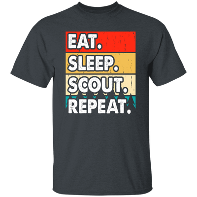 Eat Sleep Scout Repeat, Retro Scout, Scout Camping Unisex T-Shirt