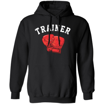 Boxing Love Gift, Trainer Boxer, Personal Coach, Box Training Pullover Hoodie