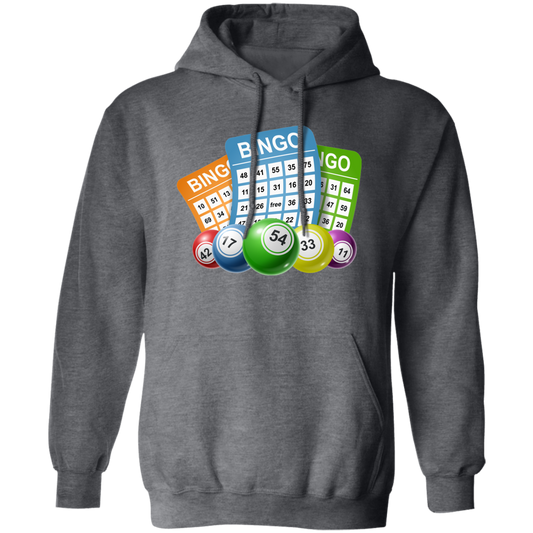 Love Bingo Game, Bingo Ticket, Lottery Bingo, Bingo Balls Pullover Hoodie