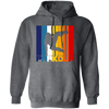 Retro Parkour Jumping, Birthday Gift, Free Running, Climbing Movement Pullover Hoodie